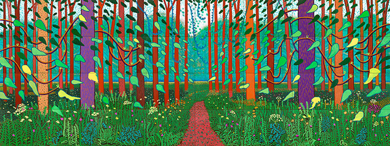 david hockney-royal academy