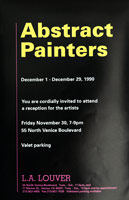 Abstract Painters announcement, 1990 
