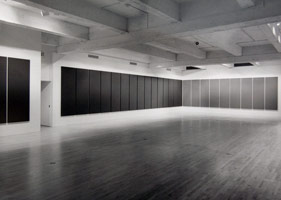 Alan Charlton installation photography, 1991