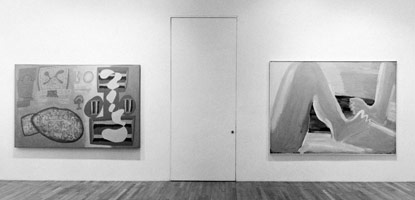 American/European Painting and Sculpture / Part II installation photography, 1985