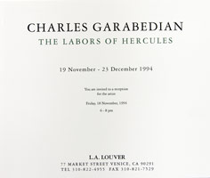 Charles Garabedian announcement, 1994