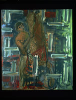 Muse IV, 1991 / 
oil on  canvas / 
67 x 59 in. (170 x 150 cm)