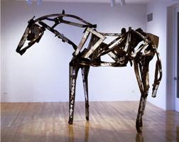 Forgetting the Other, 2002 / 
found steel, welded / 
102 x 128 x 44 in (259.1 x 325.1 x 111.8 cm)