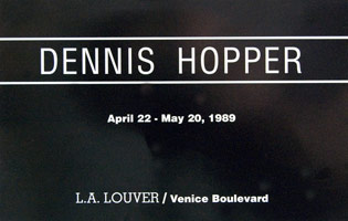 Dennis Hopper announcement, 1989
