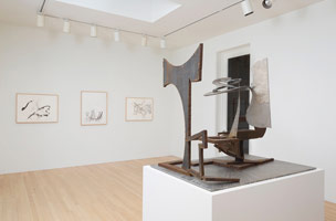 Installation photography, Mark di Suvero: Sculptures and Drawings