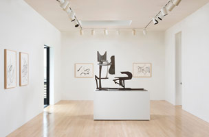 Installation photography, Mark di Suvero: Sculptures and Drawings