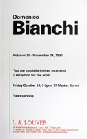 Domenico Bianchi announcement, 1990