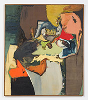 Fanny Sanín / 
Oil No. 4, 1967 / 
oil on canvas / 
69 3/4 x 60 in. (177.2 x 152.4 cm) / 
Framed: 70 7/8 x 61 in. (180 x 154.9 cm)