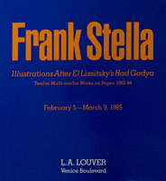 Frank Stella / Illustrations after El Lissitzky's Had Gadya 1982 - 84 / catalogue, 1985