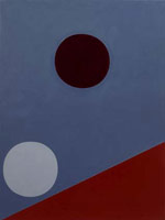 Frederick Hammersley / 
Persuasion, 1960 / 
oil on canvas / 
40 x 30 in (101.6 x 76.2 cm)

