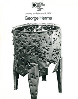 George Herms announcement, 1978
