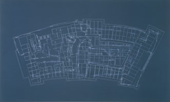 Untitled (SW 98245), 1997 / 
oil on canvas / 
75 x 74 in (190.5 x 188 cm) / 
Private collection