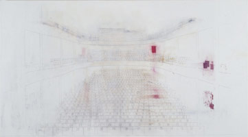 Untitled (SW 98251), 1998 / 
oil and graphite on linen / 
40 x 68 in (101.6 x 172.7 cm) / 
Private collection