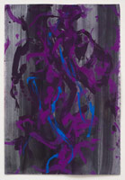 Jason Martin / 
      Fertile, 2011 / 
      pigment on paper  / 
22 x 15 1/4 in (56 x 39 cm)