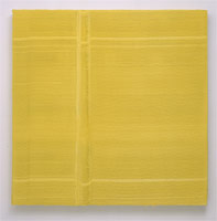 Elixir, 2000 / 
oil on aluminum / 
72 x 72 x 4 in (183 x 183 x 10 cm) / 
Private collection