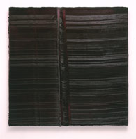 Elegy, 2000 / 
oil on aluminum / 
72 x 72 x 4 in (183 x 183 x 10 cm) / 
Private collection