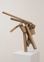 Joel Shapiro / 
Untitled, 2013 / 
bronze / 
26 1/8 x 23 x 14 in. (66.4 x 58.4 x 35.6 cm)