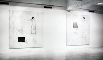 Juliao Sarmento installation photography, 1991