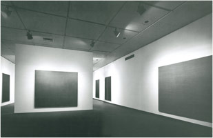 New Abstract Painting (Max Cole) exhibition photography, Los Angeles County Museum of Art, 1976