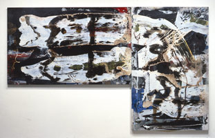 Fred's Vision, 1989 / 
oil and acrylic on canvas / 
96 x 156 in (243.8 x 396.2 cm)