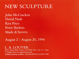 New Sculpture announcement, 1994
