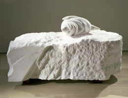 Louise Bourgeois / 
Nature Study, 1986 / 
Marble / 
29 x 57 x 28 in (73.7 x 144.8 x 71.1 cm) / 
Private collection