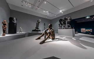 Installation photography, Versus Rodin. Bodies across space and time