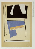 Robert Motherwell / America, La France Variations: Lithographic Collages /  announcement