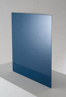 John McCracken / 
Akitannai, 1985 / 
polyester resin, fiberglass and plywood / 
24 1/2 x 22 1/2 x 7 in (62.2 x 57.2 x 17.8 cm)