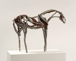 Deborah Butterfield  / Untitled #3444.1, 2008 / 
      bronze / 
      39 x 50 x 12 1/2 in. (99.1 x 127 x 31.8 cm) / 
      Private collection