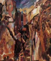 The Bridge and Tajo, 1935 / 
oil on canvas / 
30 x 26 in (76.2 x 66 cm) / 
Private collection