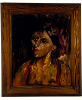 Portrait of Lilian, 1937 / 
oil on canvas / 
24 x 20 in (60.96 x 50.8 cm) / 
Private collection