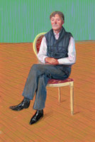 David Hockney / 
Sir Tatton Sykes, 2008 / 
      inkjet printed computer drawing on paper / 
      60 x 41 in. (152.4 x 104.1 cm) / 
        Edition of 12