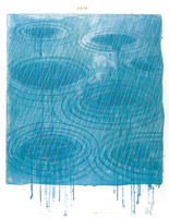 Weather Series: / 
Rain, 1973 / 
Lithograph / 
31 x 24 in (78.74 x 60.96 cm) / 
Private collection
