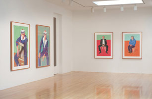 Installation photography, David Hockney, More Drawing in a Printing Machine, 8 April - 8 May 2010