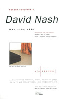 David Nash announcement, 1998