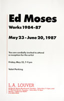 Ed Moses announcement, 1987