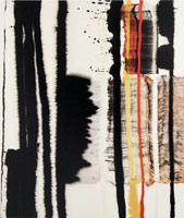 Edge No. 16, 1994 / 
Acrylic on canvas  / 
78 x 16 in (198.1 x 40.6 cm) / 
Private collection