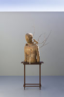 Enrique Martínez Celaya / 
The Fight for Air, 2012 / 
bronze / 
61 x 31 x 58 in. (154.9 x 78.7 x 147.3 cm)