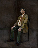 Fred Williams / 
John Brack, 1978 - 79  / 
oil on canvas  / 
59 3/4 x 47 1/2 in (151.8 x 120.8 cm)
