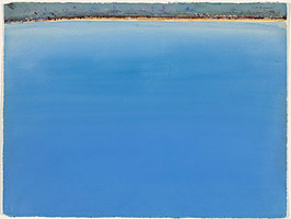 Fred Williams / 
Weipa Shoreline, 1977  / 
gouache on paper  / 
22 x 30 in (55.9 x 76.2 cm)