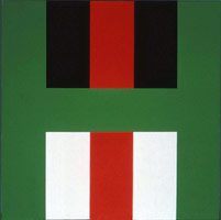 Connect Shun, 1976 / oil on linen / 40 x 40 in (101.6 x 101.6 cm) / Private collection