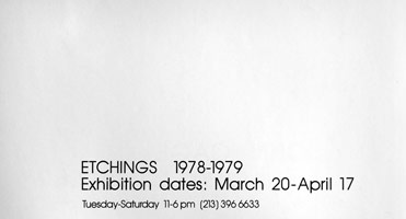 John Cage announcement, 1979
