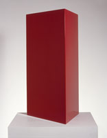 Core, 1995 / 
polyester resin and fiberglass on plywood / 
29 x 14 x 12 1/2 in (73.7 x 35.6 x 31.75 cm) / 
Private collection