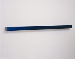 Tahar, 2000<BR>
lacquer, polyester resin, fiberglass on plywood<BR>
4 1/2 x 96 x 5 1/2 in (11.4 x 243.8 x 14 cm)<BR>
Private collection