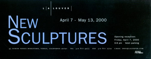 John McCracken announcement, 2000