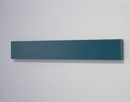 Triton, 2003 / 
lacquer, resin, fiberglass, plywood / 
14 x 92 x 4 1/4 in (35.6 x 233.7 x 10.8 cm) / 
Private collection