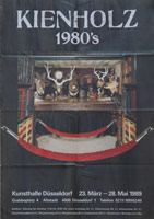 Edward & Nancy Reddin Kienholz exhibition poster, 1989