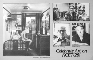 KCET Kienholz announcement, 1981