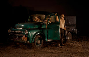 Five Car Stud installation<BR>Los Angeles County Museum of Art<BR><BR>photo credit: Tom Vinetz